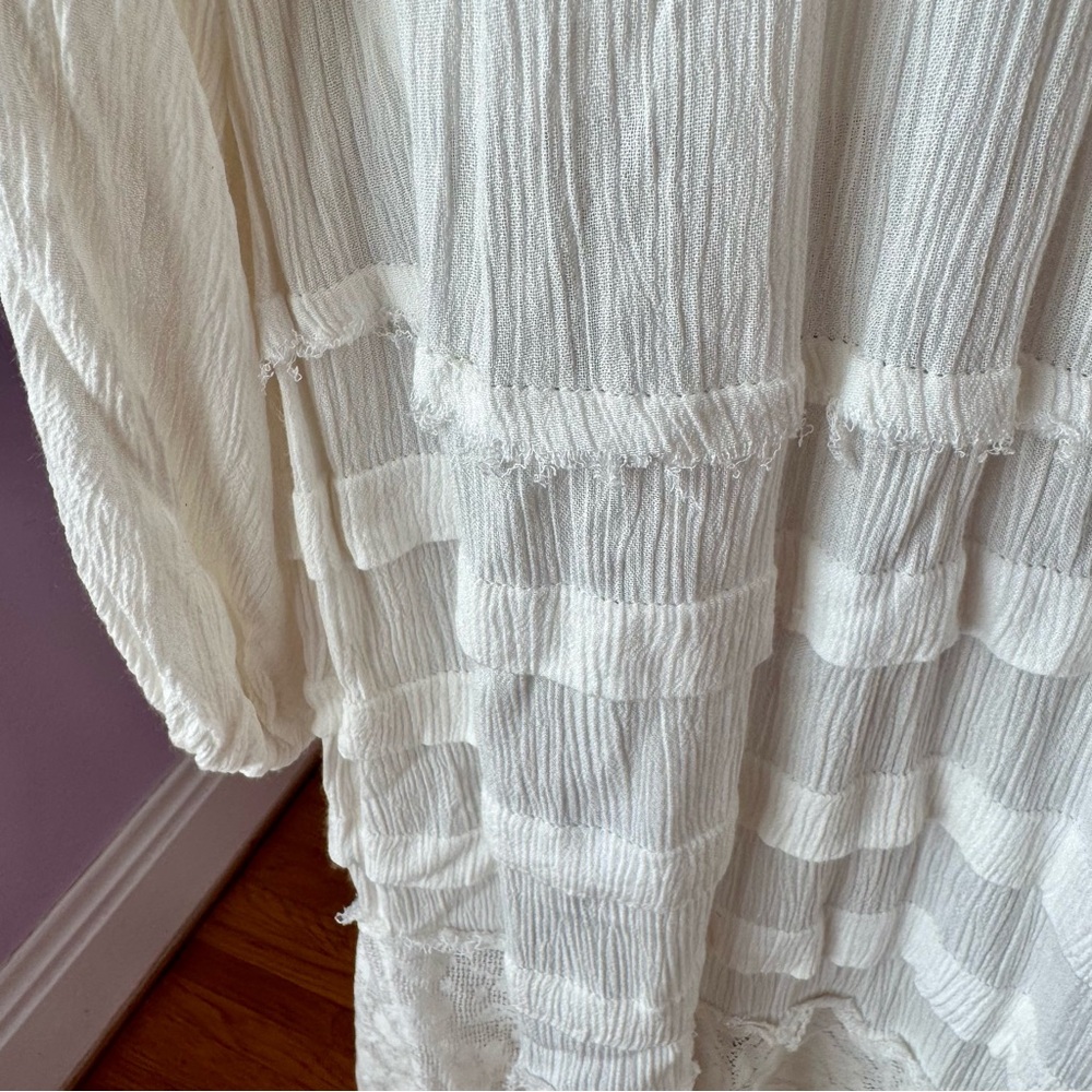 Free People Elegant White Maxi Dress - Picture 12 of 16